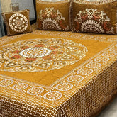 Jacquard Velvet Bed Sheet-4PC Design-518